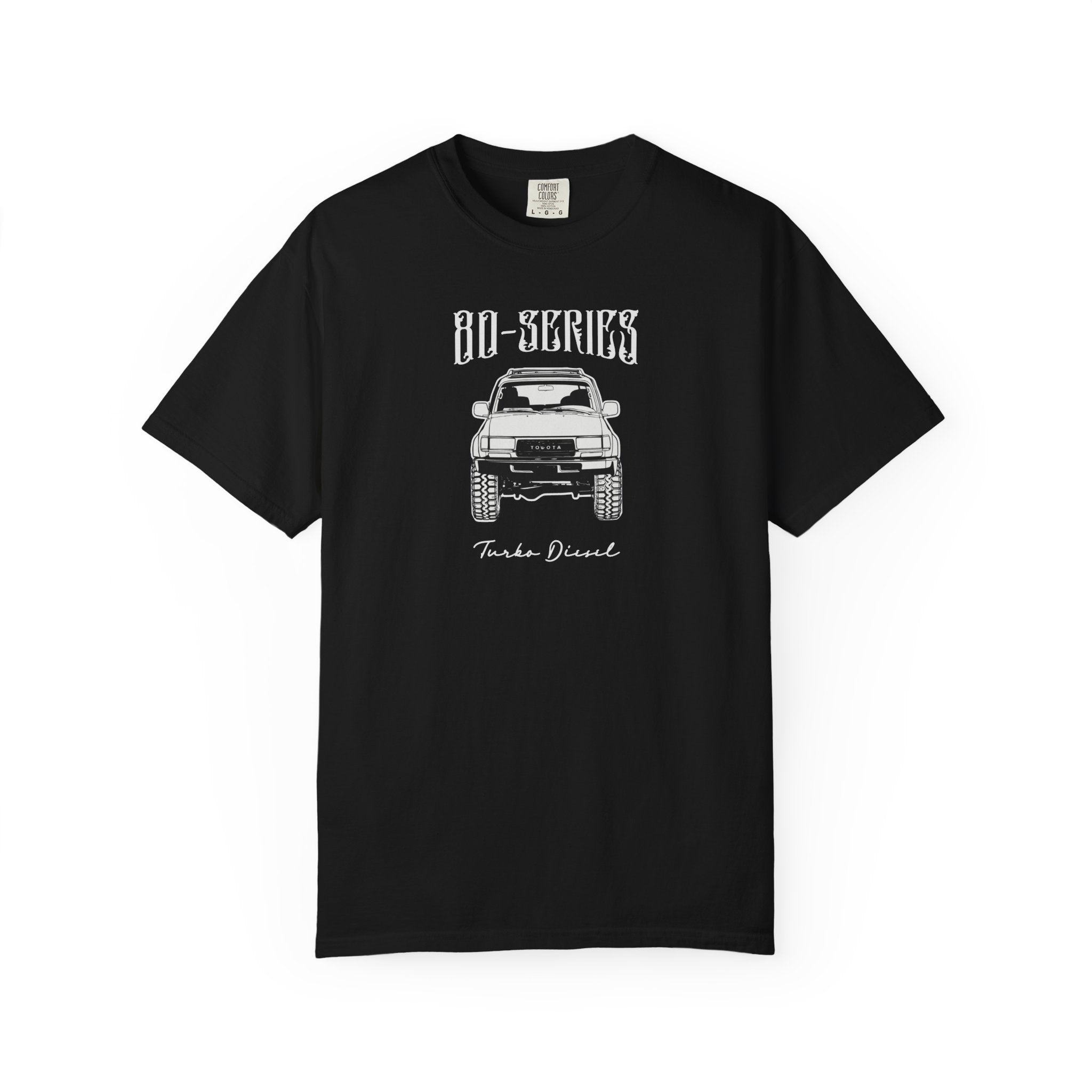 80 Series Cruiser Tee Graphic T‑Shirt — front view